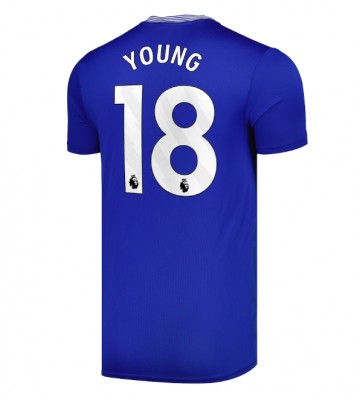 Everton Ashley Young #18 Hemmatröja 2024-25 Kortärmad